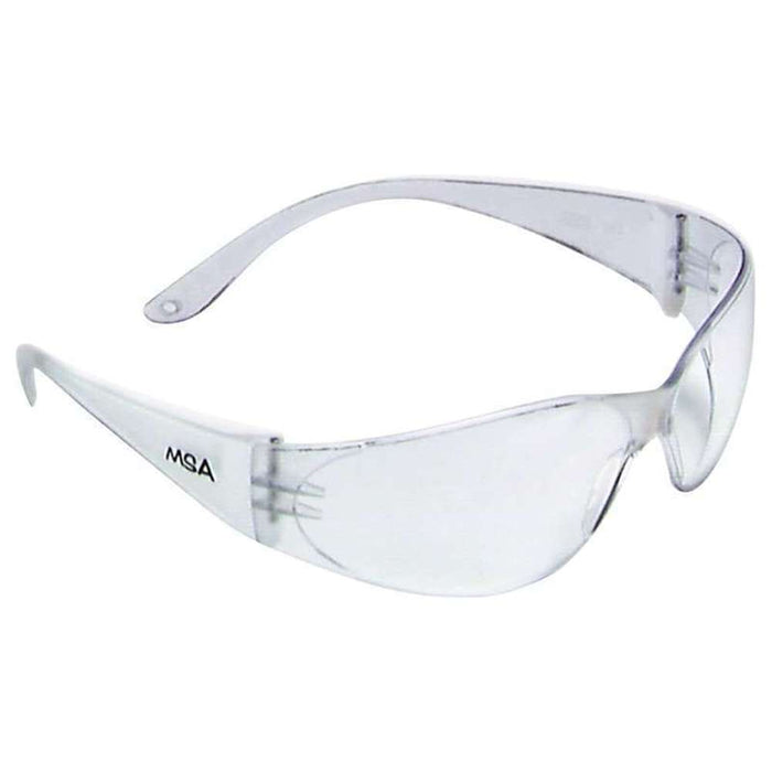 MSA Safety Glasses Anti- Scratch Polycarbonate Clear
