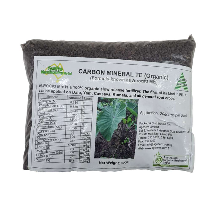 Agchem Carbon Mineral (Alroc) Sustainable Fertilizer 2kg