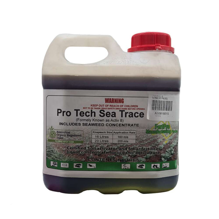 Agchem Pro-Tech Sea Trace Liquid Sustainable Fertilizer 1L