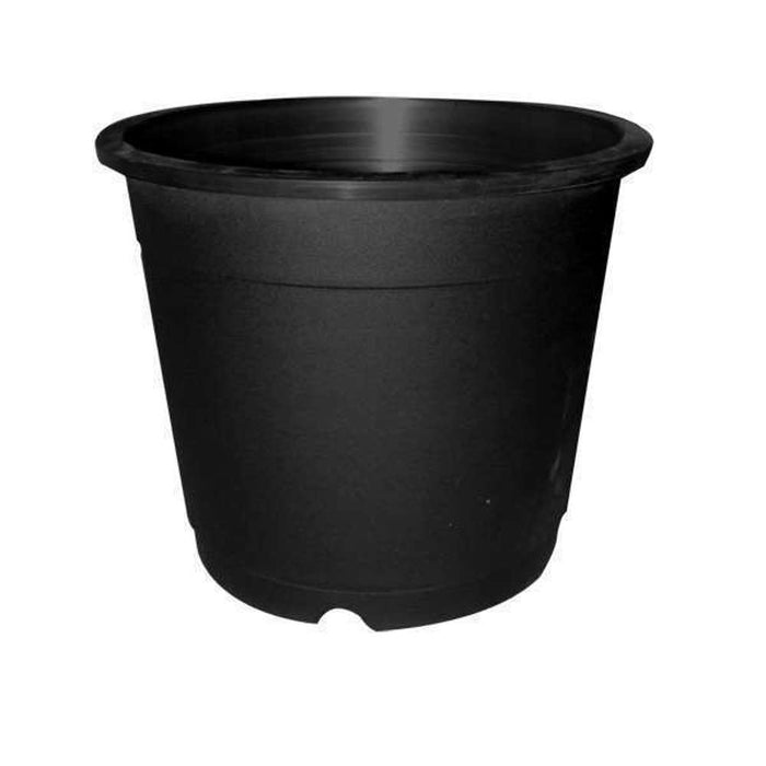 Euro Planter Pot Black 10cm