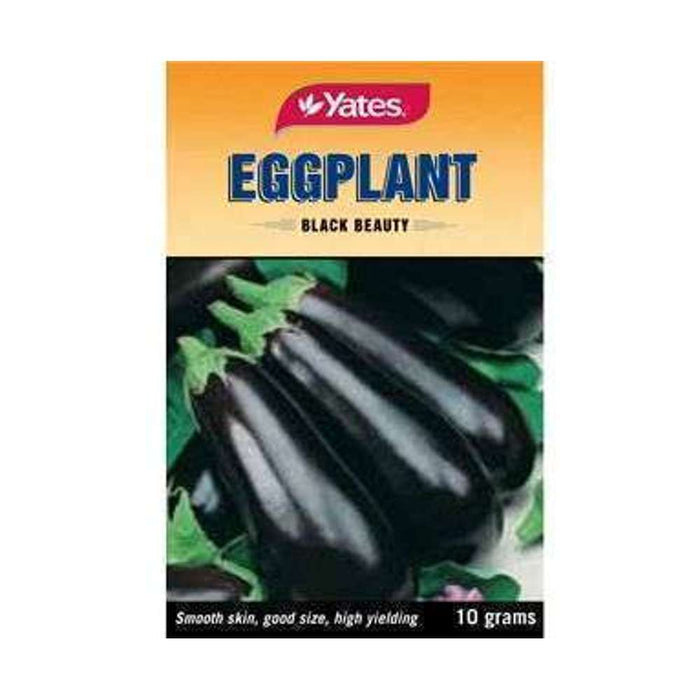 Yates Seeds Eggplant Black Beauty