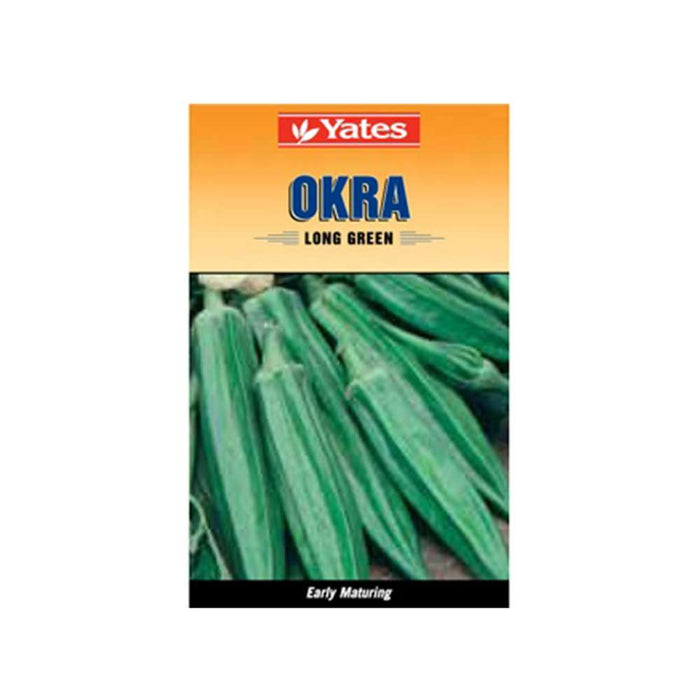 Yates Seeds Okra Long Green