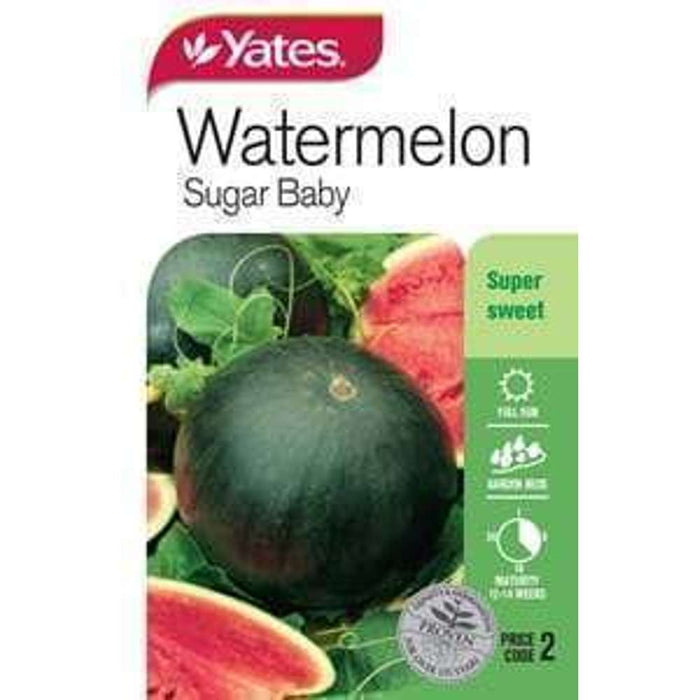 Yates Seeds Watermelon Sugar Baby