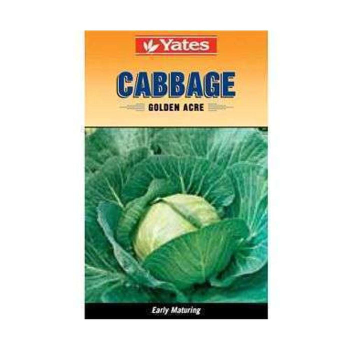 Yates Seeds Cabbage Golden Acre