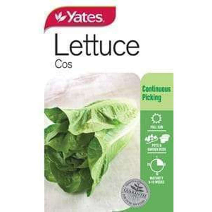 Yates Seeds Lettuce Cos