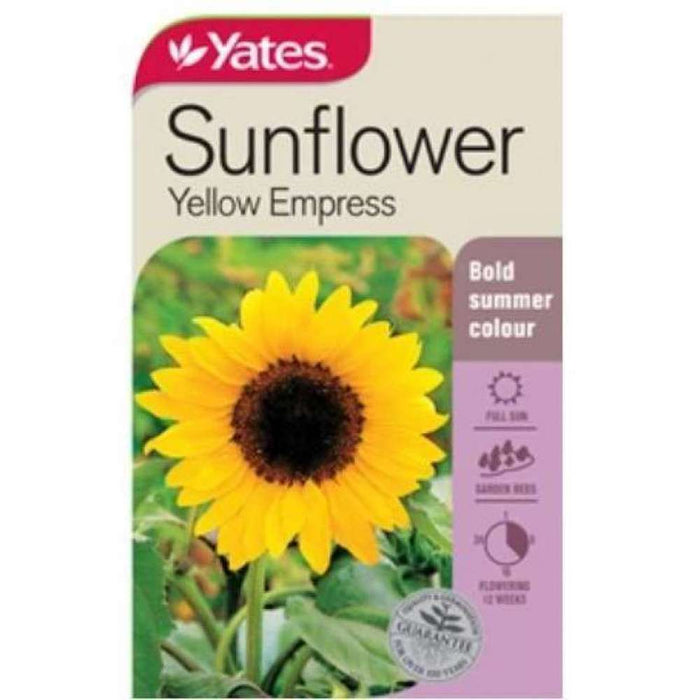 Yates Seeds Sunflower Yellow Empress