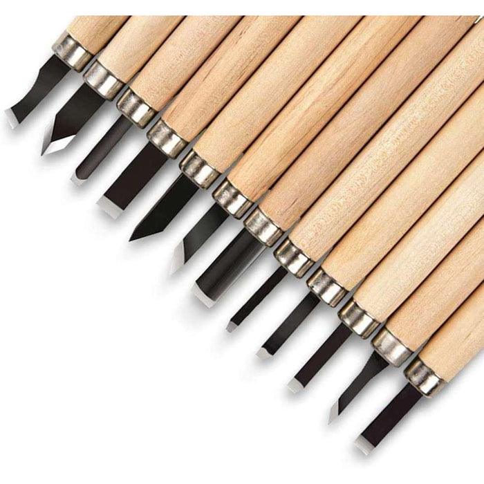 Wood Carving Knife Set 12pc