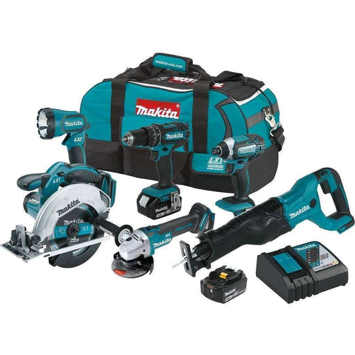 Makita Cordless Combo Kit 6pc 18V Vinod Patel Home Living