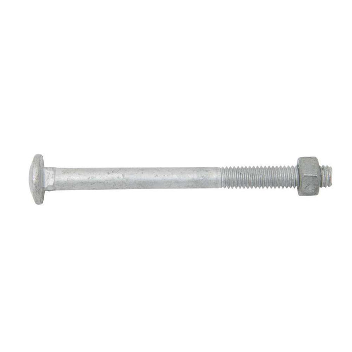 Bolt & Nut Galv Cup M6 x 75