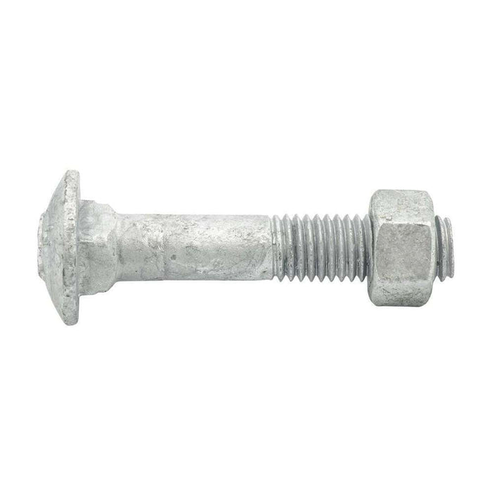 Bolt & Nut Galv Cup M12 x 65