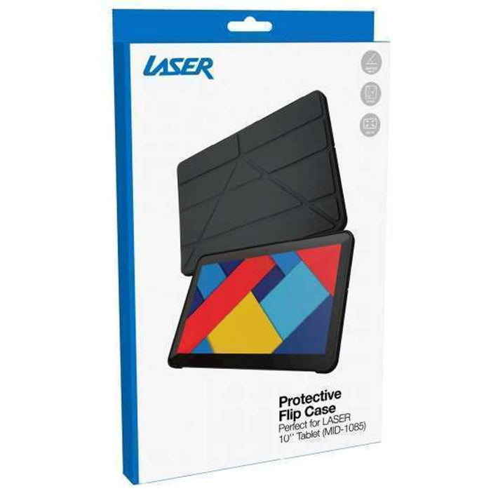 Laser 10" Flip Case for Mid 1085 Tablet Black