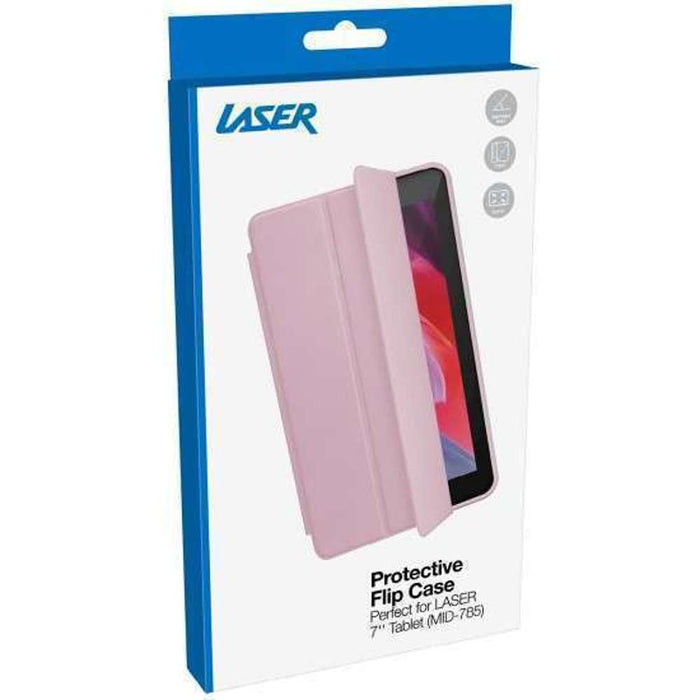 Laser 7" Flip Case for Mid 785 Tablet Pink