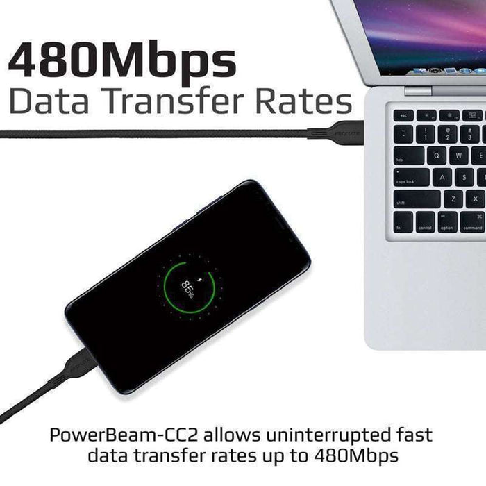 Promate 60W USB-C to USB-C Cable 2m Black