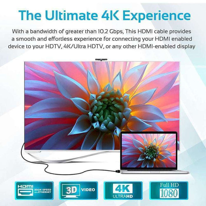 Promate HDMI 2.1 Full Ultra HD Cable - 3m