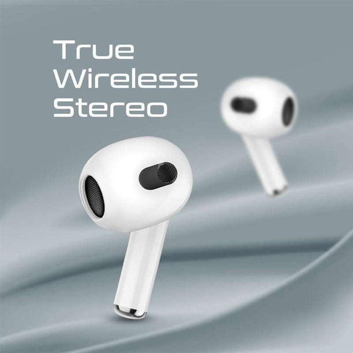 Promate Bluetooth v5.0 TWS Wireless Earphones White