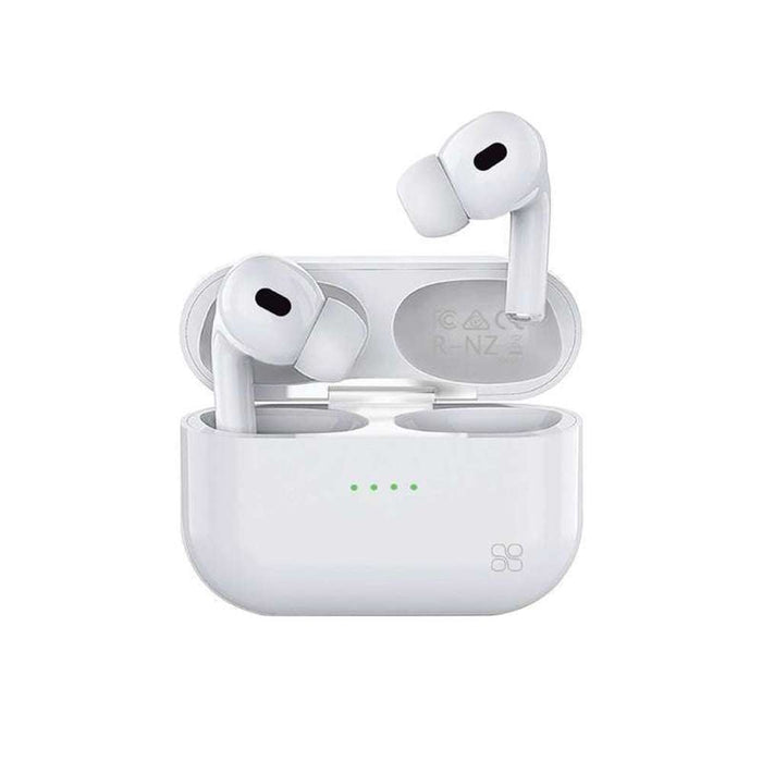 Promate Sleek Bluetooth v5.0 TWS Earphones 350mAh Charging Case White