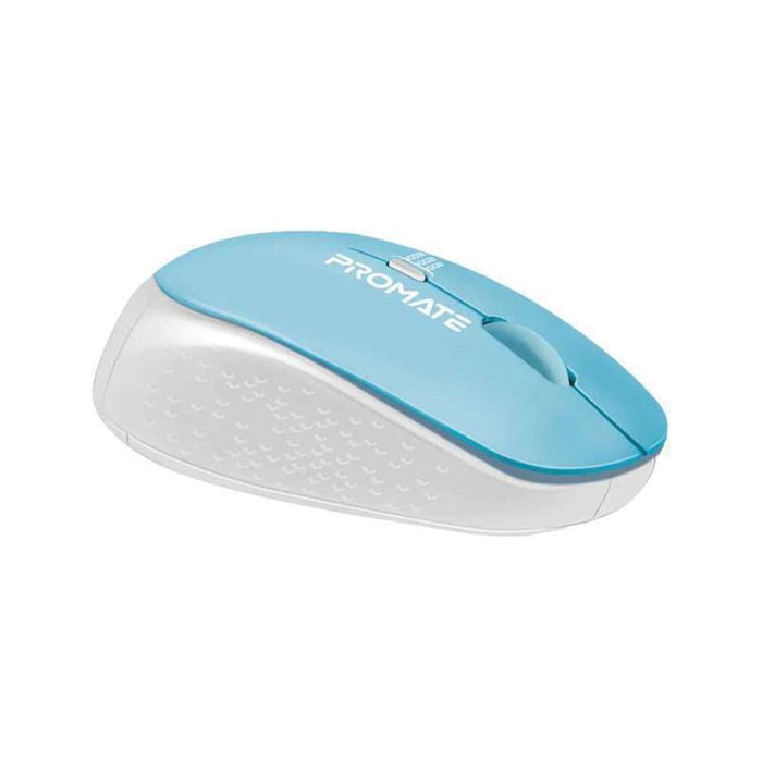 Promate 1600dpi Dual tone Wireless Mouse Blue