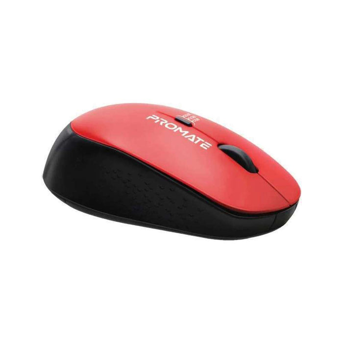 Promate 1600dpi Dual tone Wireless Mouse Red