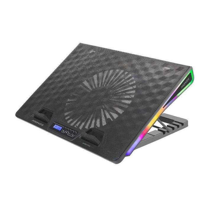 Vertux Laptop Cooling Pad Fan Speed Controller Light Modes