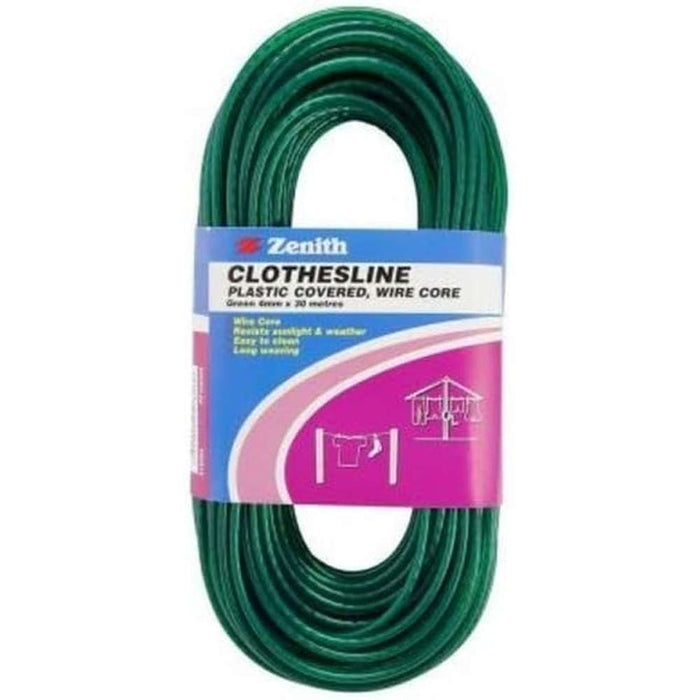PVC Coated Clothesline Wire 4mm x 30m