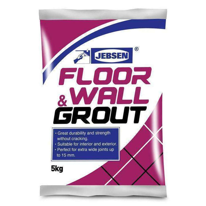 Sanko Grout Floor & Wall 5kg Neutral Grey