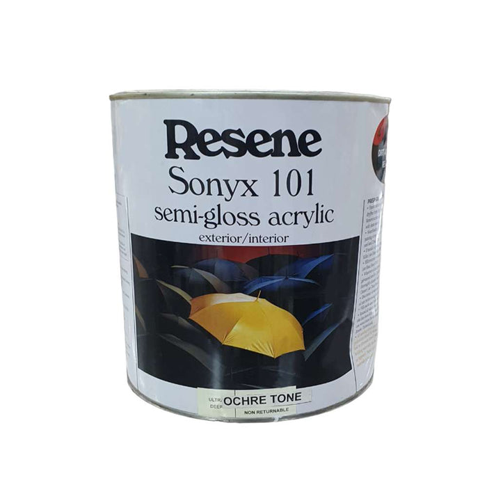 Resene Sonyx 101 Semi Gloss Acrylic Ocher Tone 4L