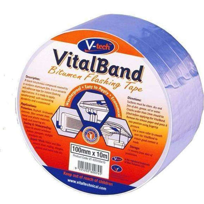 V-Tech Vital Band Bitumen Flashing Tape 50mm x 10m