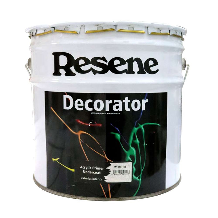 Resene Decorator Acrylic Primer Undercoat 15L