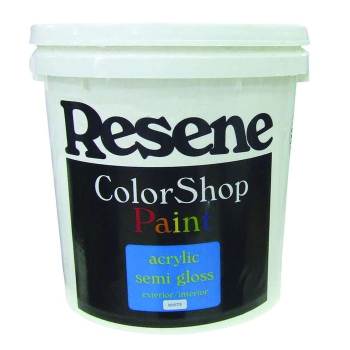 Resene ColorShop Semi Gloss Acrylic White 10L