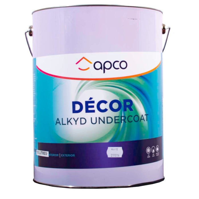 Apco Decor Undercoat Enamel White 10L