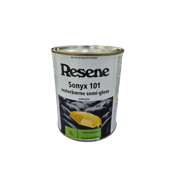Resene Sonyx 101 Semi Gloss Acrylic Mid Tone 1L