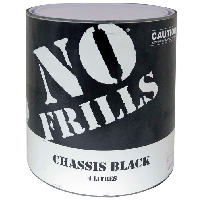 Apco No Frills Matt Enamel Chasis Black 4L