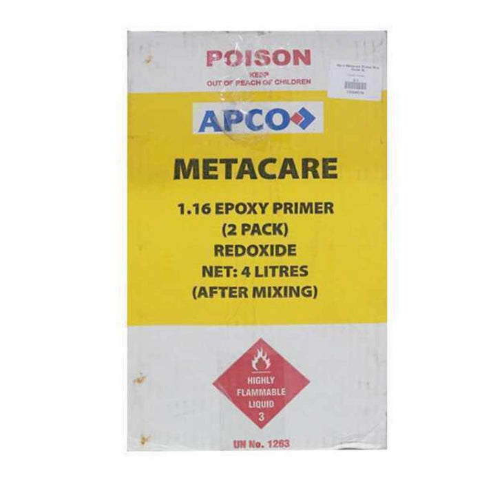 Apco Metacare Primer Red Oxide 4L