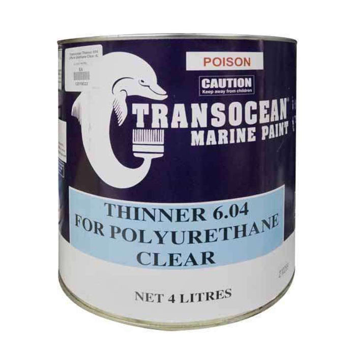 Transocean Thinner 604 2-Pack Urethane Clear 4L