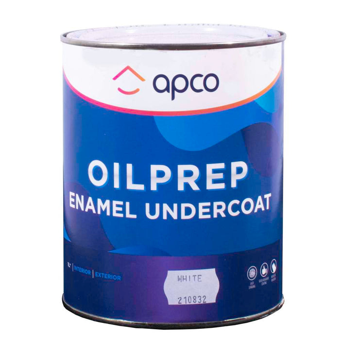 Apco OilPrep Undercoat Enamel White 1L