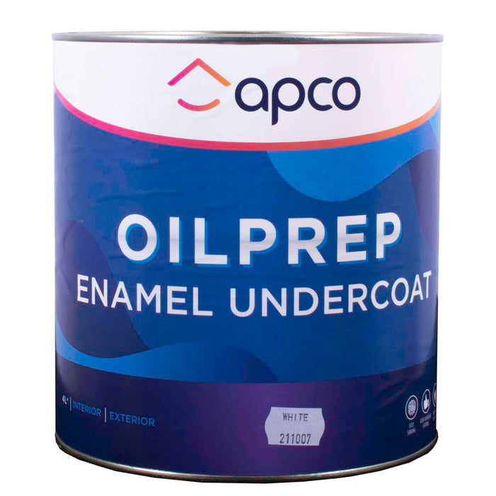 Apco OilPrep Undercoat Enamel White 4L