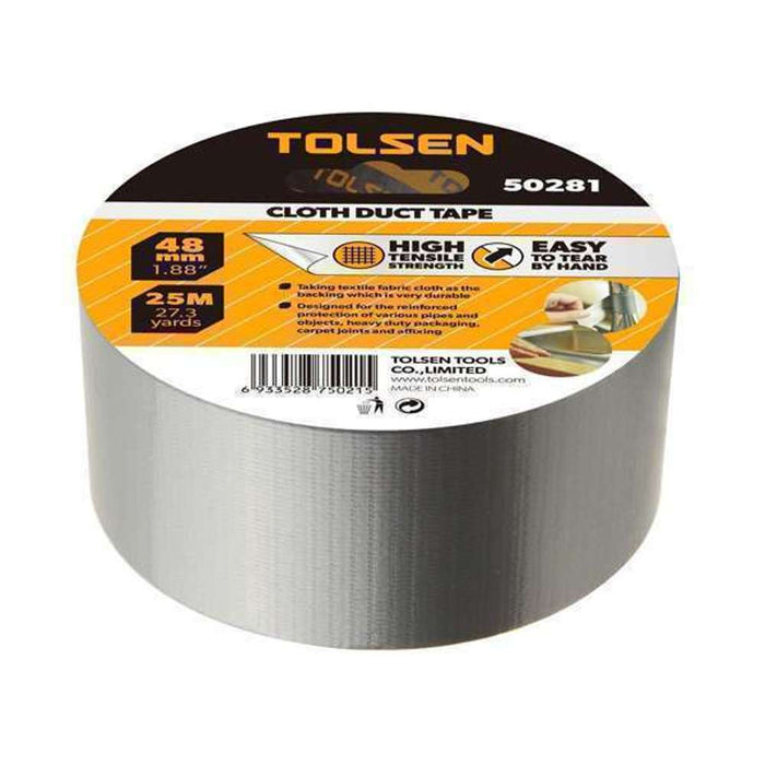 Tolsen Cloth Duct Tape 48/50mm x 25m