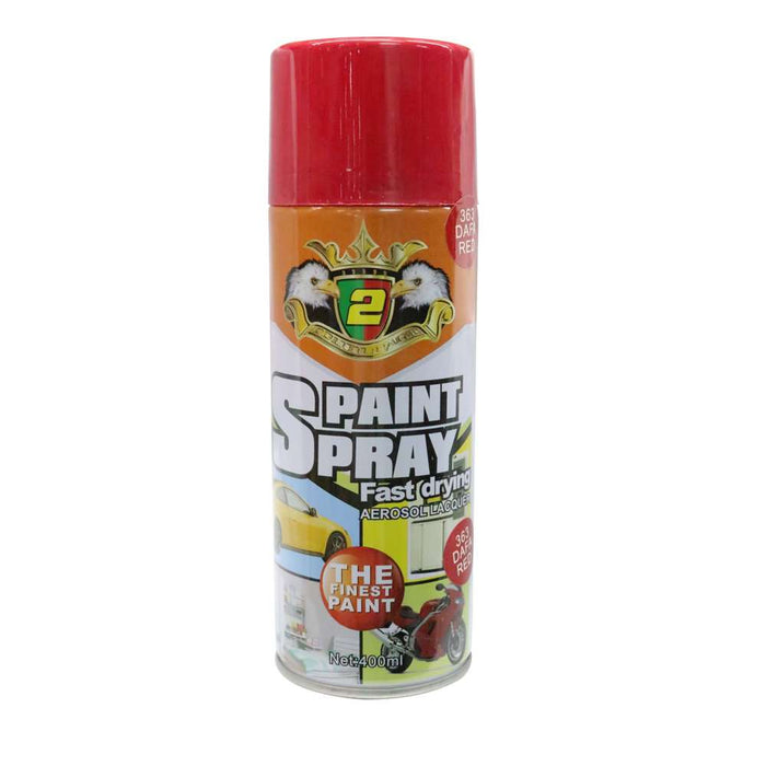 Eagle Spray Paint Fluro Red 400ml
