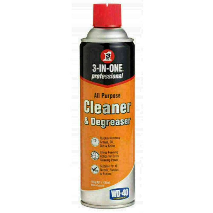 WD-40 3-in-One Cleaner & Degreaser 400g