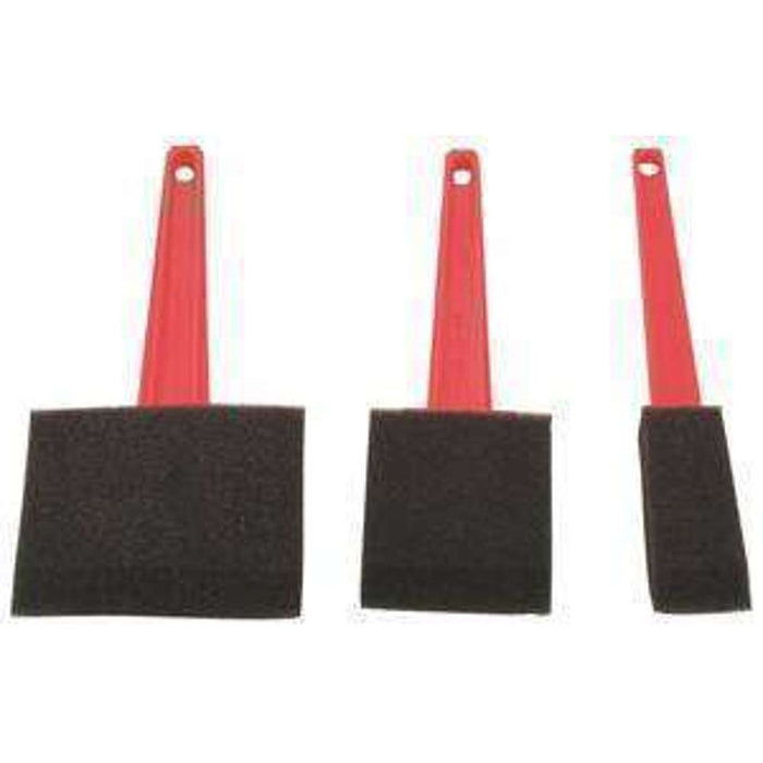 Linzer Foam Brush 3pc Set