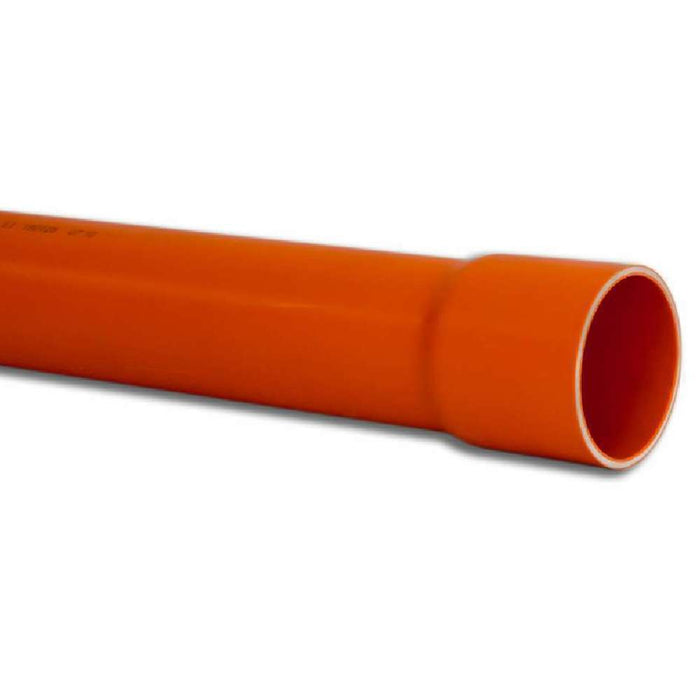 Conduit Pipe Orange H/D 150mm x 5.6m/5.8m (6")