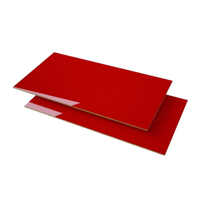 Robin Glossy MDF Board 2440 x 1220 x 18mm Red
