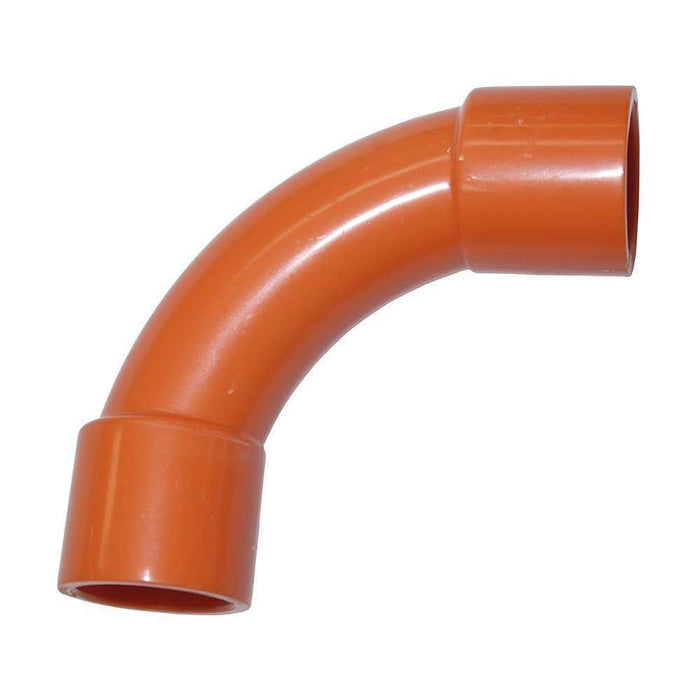 Ozlec Plain Bend 40mm Orange