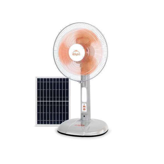 d.light Solar Fan w/ Led Light
