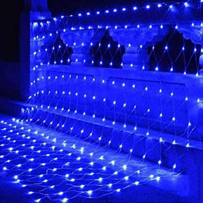 LED Net Light Blue 2.5m x 2m Female Plug