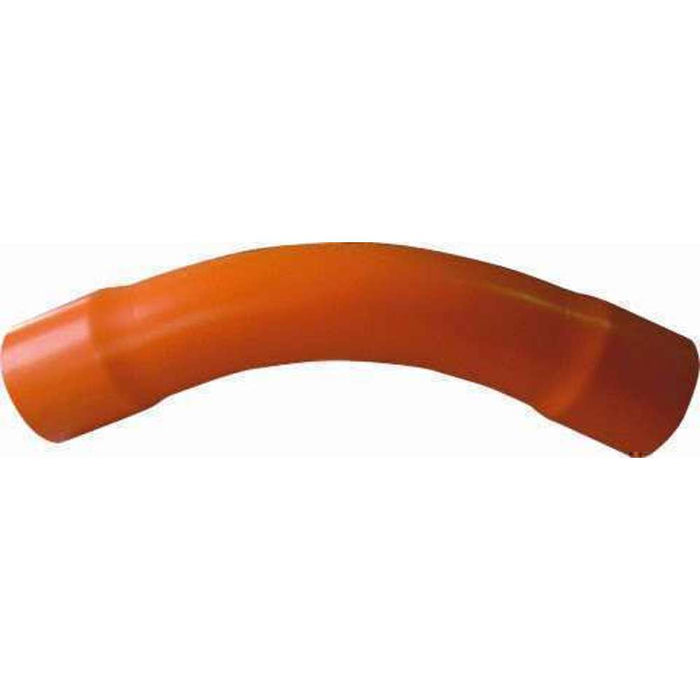Ozlec Plain Bend 63mm Orange