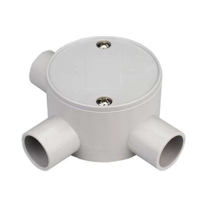 Ozlec Junction Box 20mm 3 Way