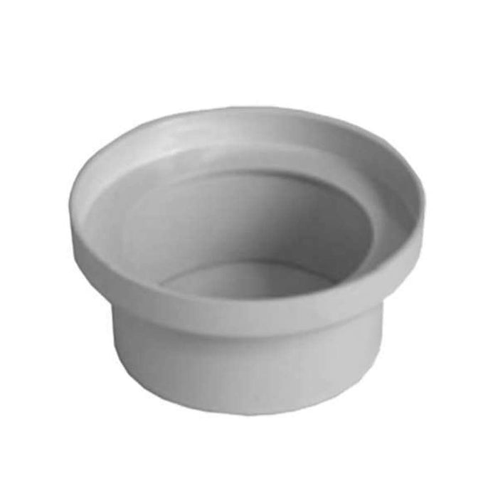 PVC Waste Pan Connector 100mm (Finishing Collar)