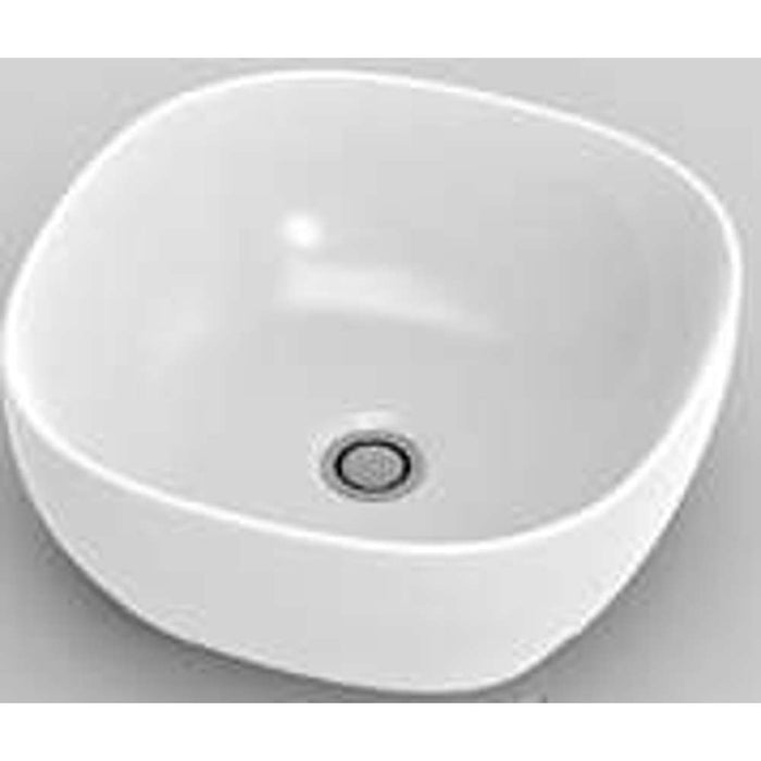 Claytan Omega Curved Square Above Counter Basin 400D