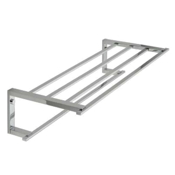 Vado Level Towel Shelf w Towel Rail 550mm C P Vinod Patel Home Living